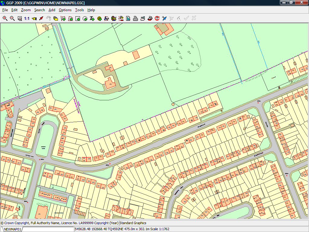 Full MasterMap rendering