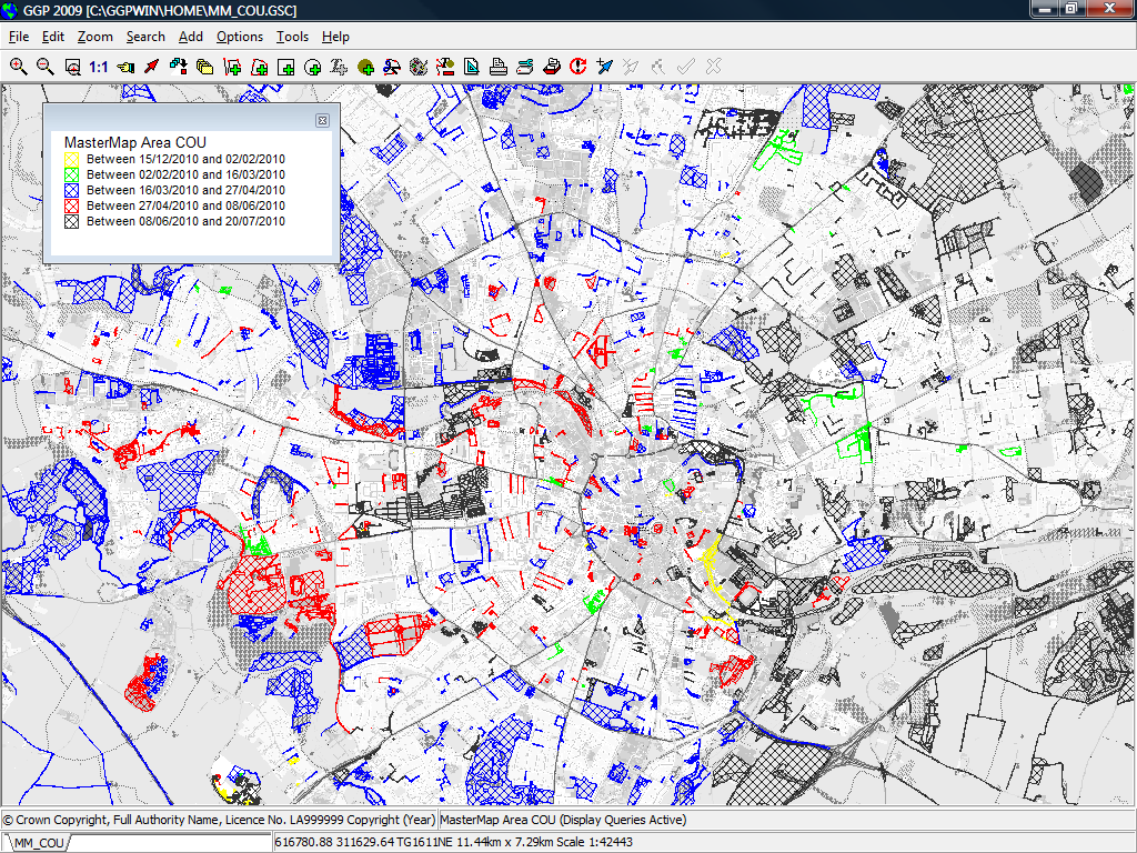 MasterMap COU Overview